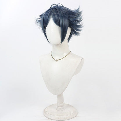 Zuo Le Cosplay Wigs Grey Blue Wigs Arknights
