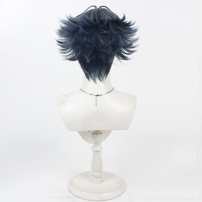 Zuo Le Cosplay Wigs Grey Blue Wigs Arknights