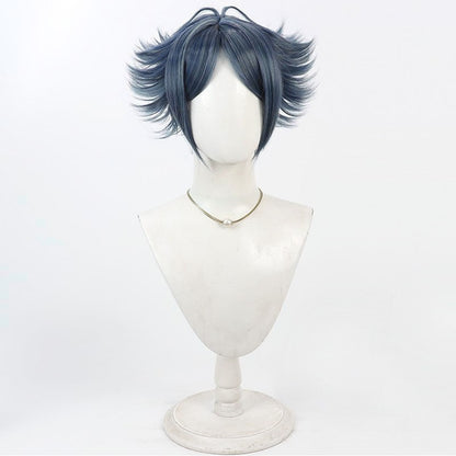 Zuo Le Cosplay Wigs Grey Blue Wigs Arknights