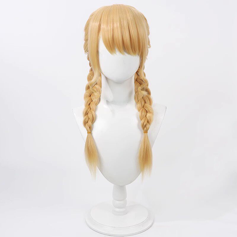 Cosplay Wigs Kotone Fujita Golden Braid Wigs Gakumas