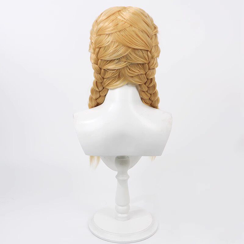 Cosplay Wigs Kotone Fujita Golden Braid Wigs Gakumas