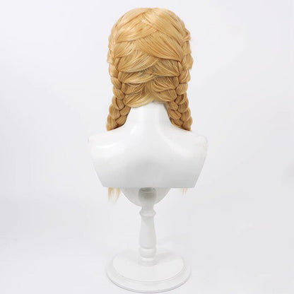 Cosplay Wigs Kotone Fujita Golden Braid Wigs Gakumas
