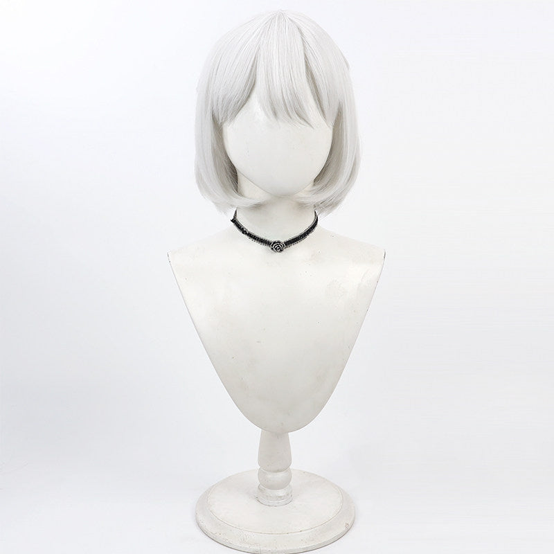 Lilja Katsuragi Gakumas Cosplay Wigs Silver Anime Wigs