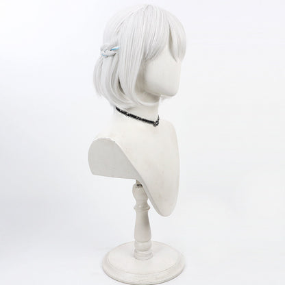 Lilja Katsuragi Gakumas Cosplay Wigs Silver Anime Wigs