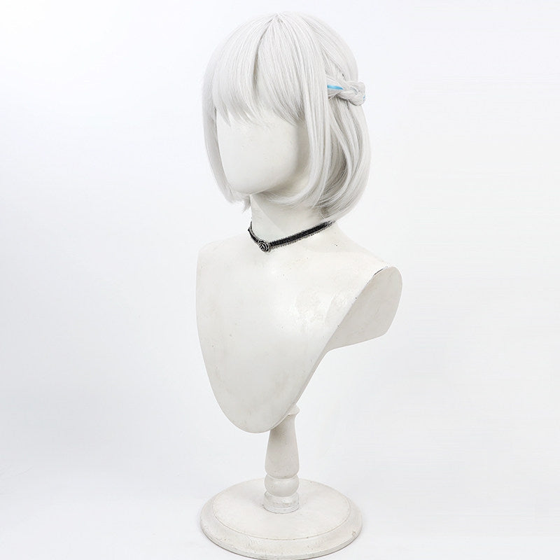 Lilja Katsuragi Gakumas Cosplay Wigs Silver Anime Wigs